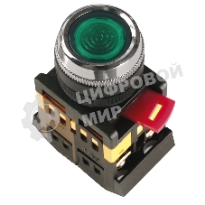 Кнопка ABLFS-22 зел. 1з+1р IEK BBT30-ABLFS-K06