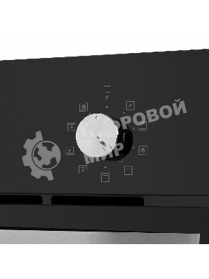 Духовой шкаф электрический Maunfeld EOEM.589B черный/серебристый, встраиваемый