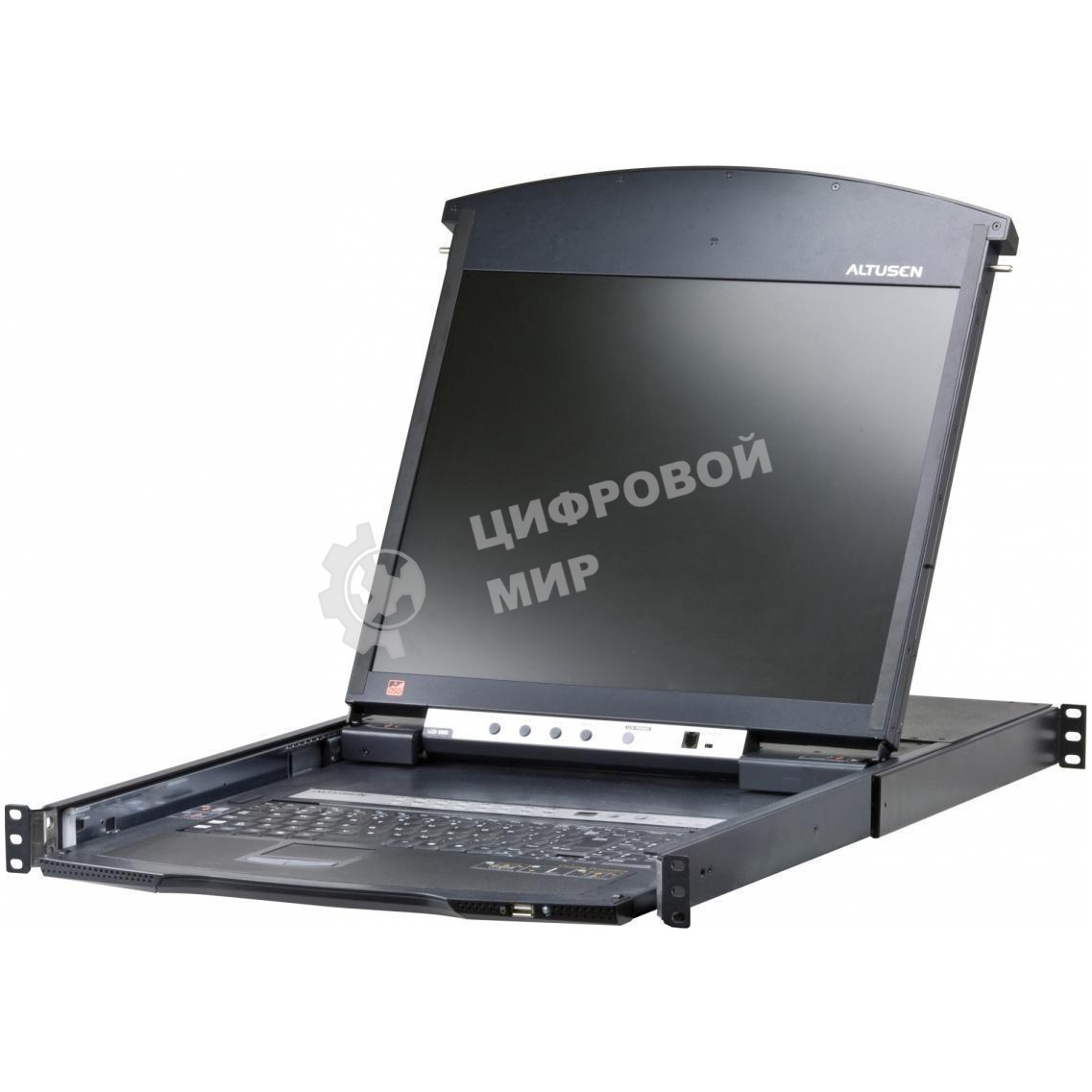 Переключатель консоли электронный, 16 портов PS/2, ж/к экран 17