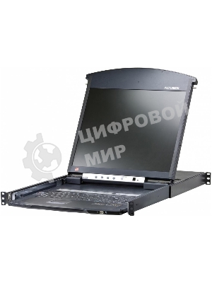 Переключатель консоли электронный, 16 портов PS/2, ж/к экран 17