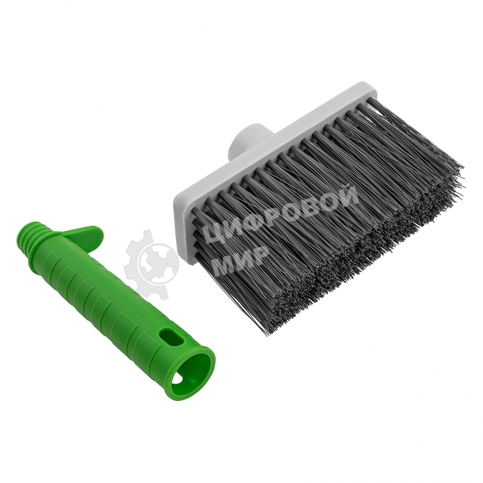 Кисть-макловица Сибртех, 50, 140, искусственная щетина, пластиковый корпус, пластиковая рукоятка