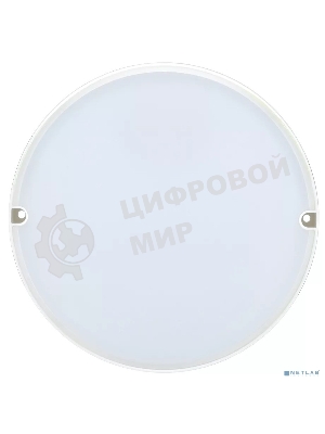 Светильник IEK LDPO0-2005-12-6500-K01 LED ДПО 2005 12Вт 6500K IP54 круг белый