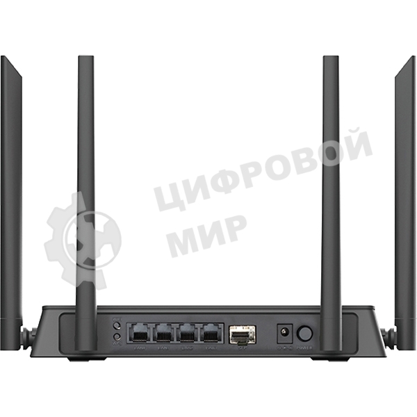 Маршрутизатор DIR-841/GF,DIR-841/GFRU AC1200 Wi-Fi Router, 1000Base-X SFP WAN, 4x100Base-TX LAN, 4x5dBi external antennas