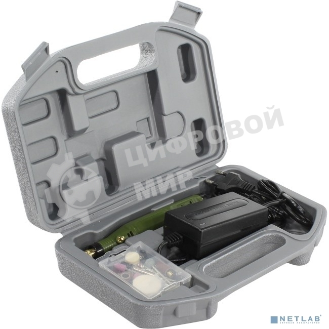 Дрель (гравер) Rexant 5000 - 18000 об/мин, 20 Вт, 26 насадок, блистер