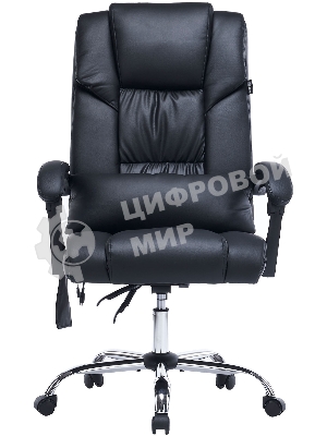 Кресло Cactus CS-CHR-OC02M-BK черный, экокожа