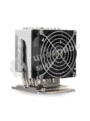 Кулер для процессора ExeGate ESNK-P0070APS4.PWM.4U.3647.Cu серебристый, 92 мм, алюминий/медь, 3800 об/мин, 44 дБ, 4 pin, 205 Вт, 125.5 мм
