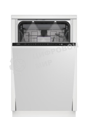 Встраиваемая посудомоечная машина Beko BDIS38120A, черный, 44.8 см, 11 компл., 45 дБ, класс A