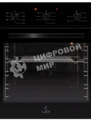 Духовой шкаф электрический LEX EDM 073 BBL черный