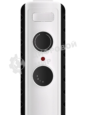 Радиатор масляный Royal Clima Laggio Nero ROR-LN7-1500M белый, 20 м², 1500 Вт, термостат