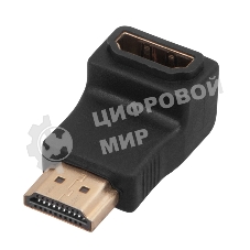 Переходник штекер Rexant HDMI - гнездо HDMI, угловой