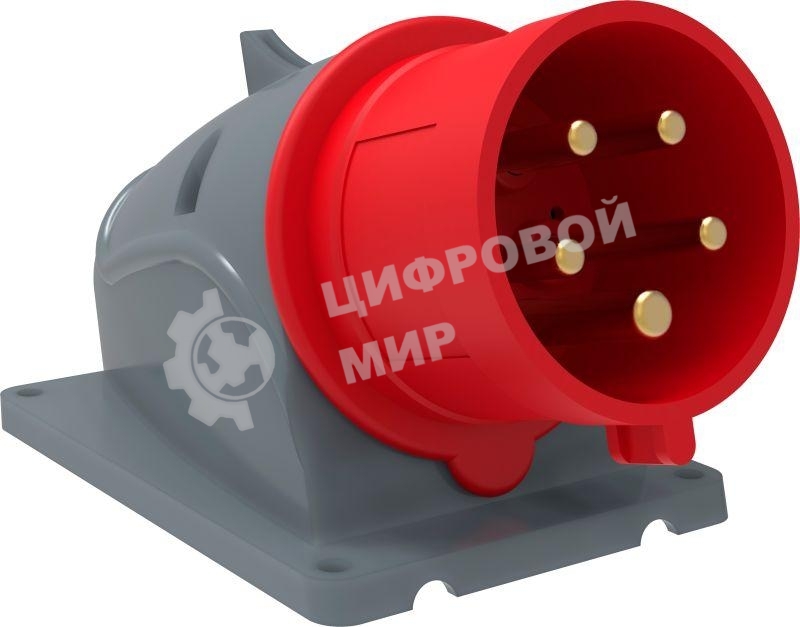 Вилка эл. наруж. уст. 32А 3Р+РЕ+N 6ч/200/346-240/415В IP44 MAGNUM ССИ-525 IEK PSN52-032-5