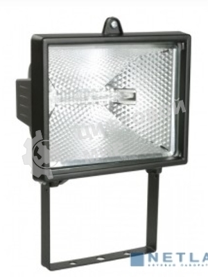 Прожектор FL(ИО) 500 чер. IP54 IEK LPI01-1-0500-K02
