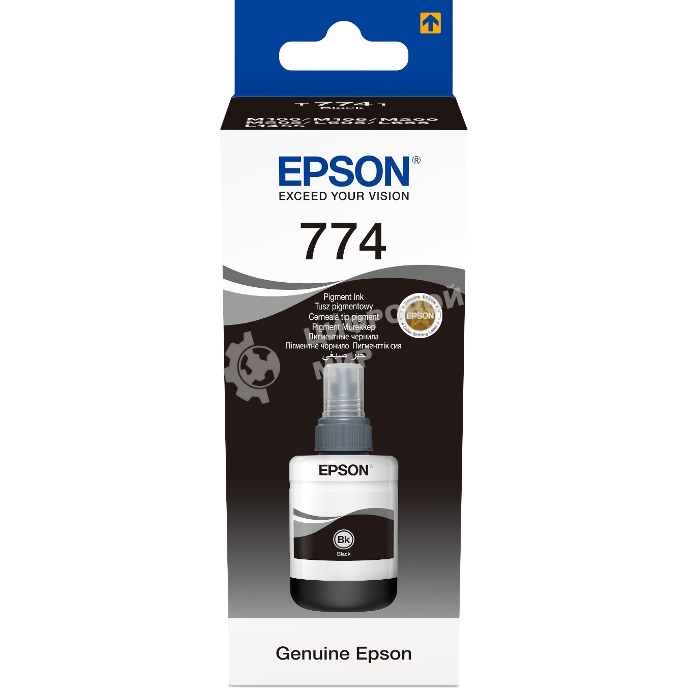 Картридж струйный Epson C13T77414A черный для Epson I/C (b) M100/200 (6000 стр.)