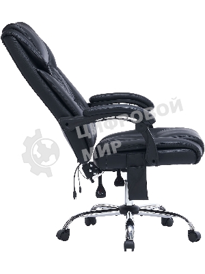 Кресло Cactus CS-CHR-OC02M-BK черный, экокожа