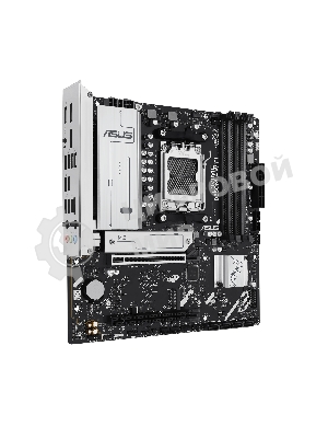 Материнская плата ASUS PRIME B850M-A WIFI, AM5, AMD B850, 4xDDR5, 4xSATA, 3xM.2, 1xPCIe 5.0 x16, 1xPCIe 4.0 x16, 1xHDMI, 2xDP, 1x2.5Gb LAN, Wi-Fi 6E, Bluetooth 5.3, 2xUSB-A 10Gbps, 2xUSB-A 5Gbps, 4xUSB-A 2.0, 3x3.5 мм, 7.1, mATX