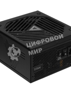 Блок питания Montech ATX 1200W TITAN GOLD Gen.5, 1200 Вт, 80 PLUS GOLD, 135 мм, модульный, черный
