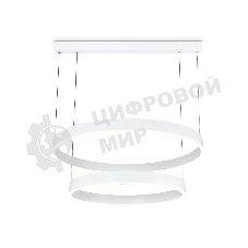 Светильник Ambrella light FA6615/2 WH белый 119W D600/800*750 (ПДУ РАДИО 2.4G)