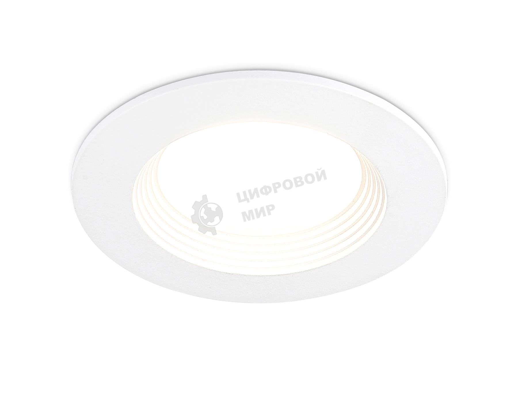Встраиваемый точечный светильник Ambrella light TN102815 WH белый GU5.3 D80*28