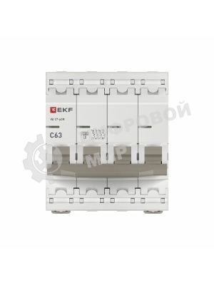 Выключатель автоматический модульный 4п 63А C 4.5кА ВА 47-63N PROxima EKF M634463C