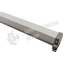 Экран 186x104.6см Wallscreen 16:9 настенно-потолочный рулонный белый84' Matt White (MW), серый корпус