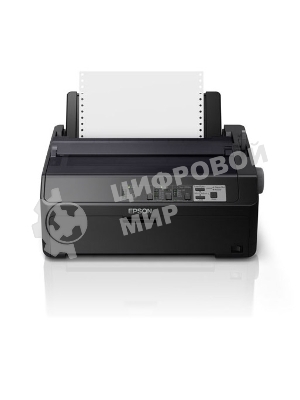 Принтер матричный Epson FX-890II (C11CF37401), A4, 9х2-игольный (80 колонок), высокоскоростной (735 cps), до 6 экземпляров одновременно (1 оригинал + 5 копий), ресурс ленты: 7,5 млн. символов, USB, LPT, для больших объемов печати