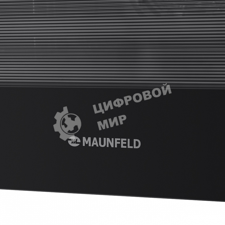 Духовой шкаф электрический Maunfeld EOEM.589B черный/серебристый, встраиваемый