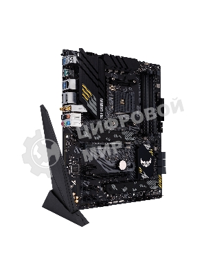 Материнская плата ASUS TUF GAMING B550-PLUS WIFI II, AM4, AMD B550, 4xDDR4, 6xSATA, 2xM.2, 1xPCI-E 3.0 x16, 1xPCI-E 4.0 x16, 3xPCI-E x1, 1xDP, 1xHDMI, 1x 2.5Gb LAN, 2xUSB-A 3.2 Gen 1, 1xUSB-A 3.2 Gen 2, 1xUSB-C 3.2 Gen 2, 3x3.5 мм, 7.1, ATX
