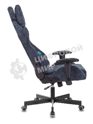 Кресло Бюрократ VIKING KNIGHT LT27 FABRIC синий, ткань, 120 кг, механизм качания