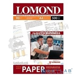 Бумага Lomond 0102131 A4/90г/м2/500л./белый матовое для струйной печати