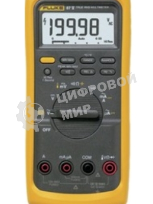 Мультиметр FLUKE 87v цифровая 1000мА желтый, черный 0,355кг