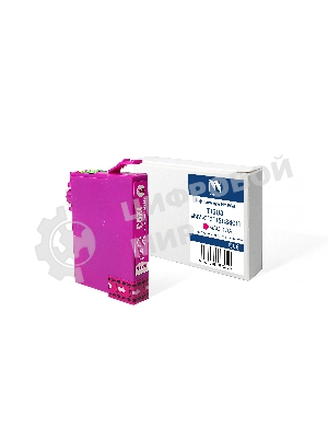 Картридж струйный NVPrint T1283 (NV-C13T12834011) Magenta для Epson Stylus SX125/S22/BX305F/SX420W (13 мл) совместимый