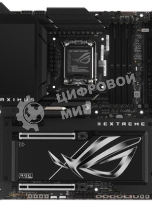 Материнская плата ASUS ROG MAXIMUS Z890 EXTREME, LGA 1851, Intel Z890, 4xDDR5, 4xSATA, 4xM.2, 1xPCI-E 5.0 x16, 1xPCI-E 5.0 x8, 1xHDMI, 2xUSB-C, 2x 10Gb LAN, 5xUSB-A 3.2 Gen 2, 1xUSB-C 3.2 Gen 2x2, 2xUSB-C Thunderbolt 5, 2x3.5 мм, 7.1, E-ATX