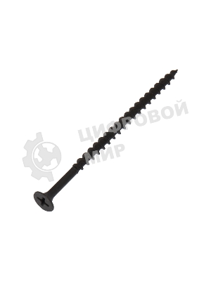 Саморез гипсокартон-дерево Kranz 4.2х75, пакет (10 шт.)