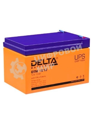 Батарея для ИБП Delta DT 1212 (12V, 12Ah)