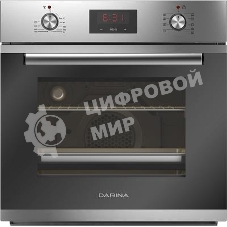 Духовой шкаф электрический Darina 1U5 BDE 112 708 X5 серебристый, встраиваемый