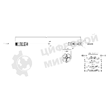 Патч-корд Hyperline U/UTP, Cat.5е, LSZH, 3 м, зеленый PC-LPM-UTP-RJ45-RJ45-C5e-3M-LSZH-GN