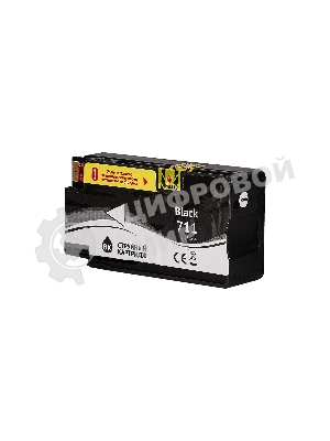 Струйный картридж Sakura CZ133A (№711 Black) для HP, черный, 73 мл.
