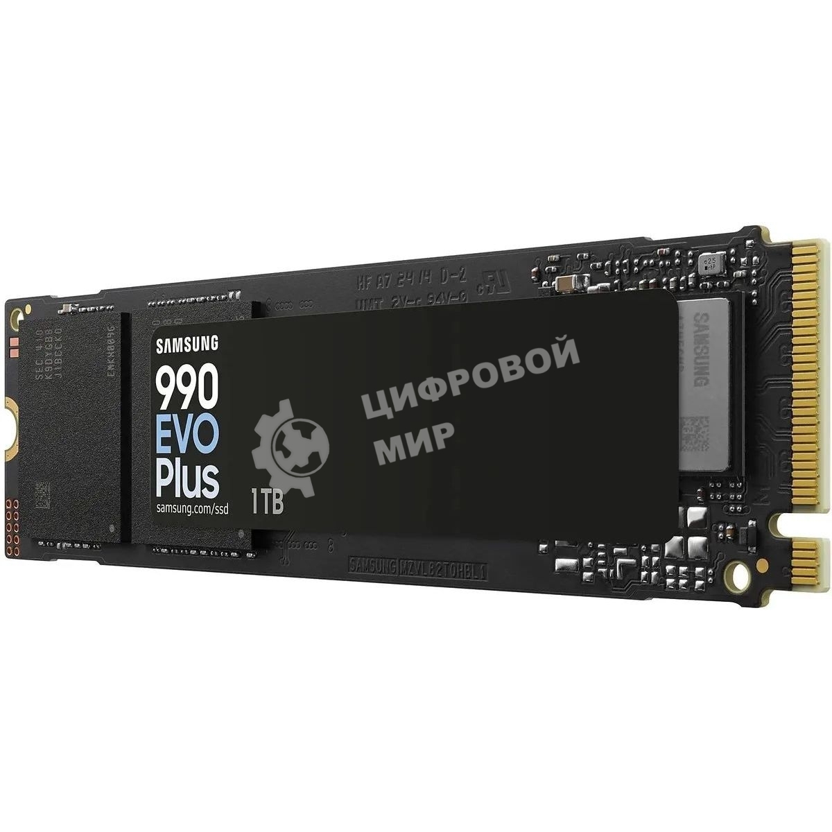 Накопитель SSD Samsung 990 EVO Plus, 1024 Gb, M.2 2280, PCIe 4.0 x4, NVMe, R/W 7150/6300