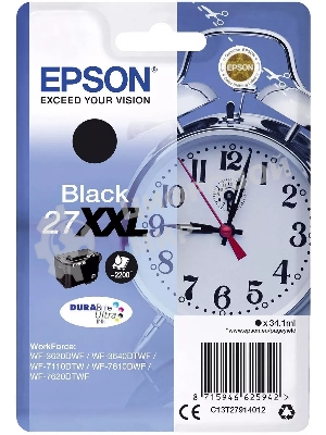 Картридж струйный Epson C13T27914012, 34.1 мл, 2200 к., черный