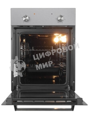 Духовой шкаф электрический LEX EDM 4540 IX нержавеющая сталь/черный, встраиваемый