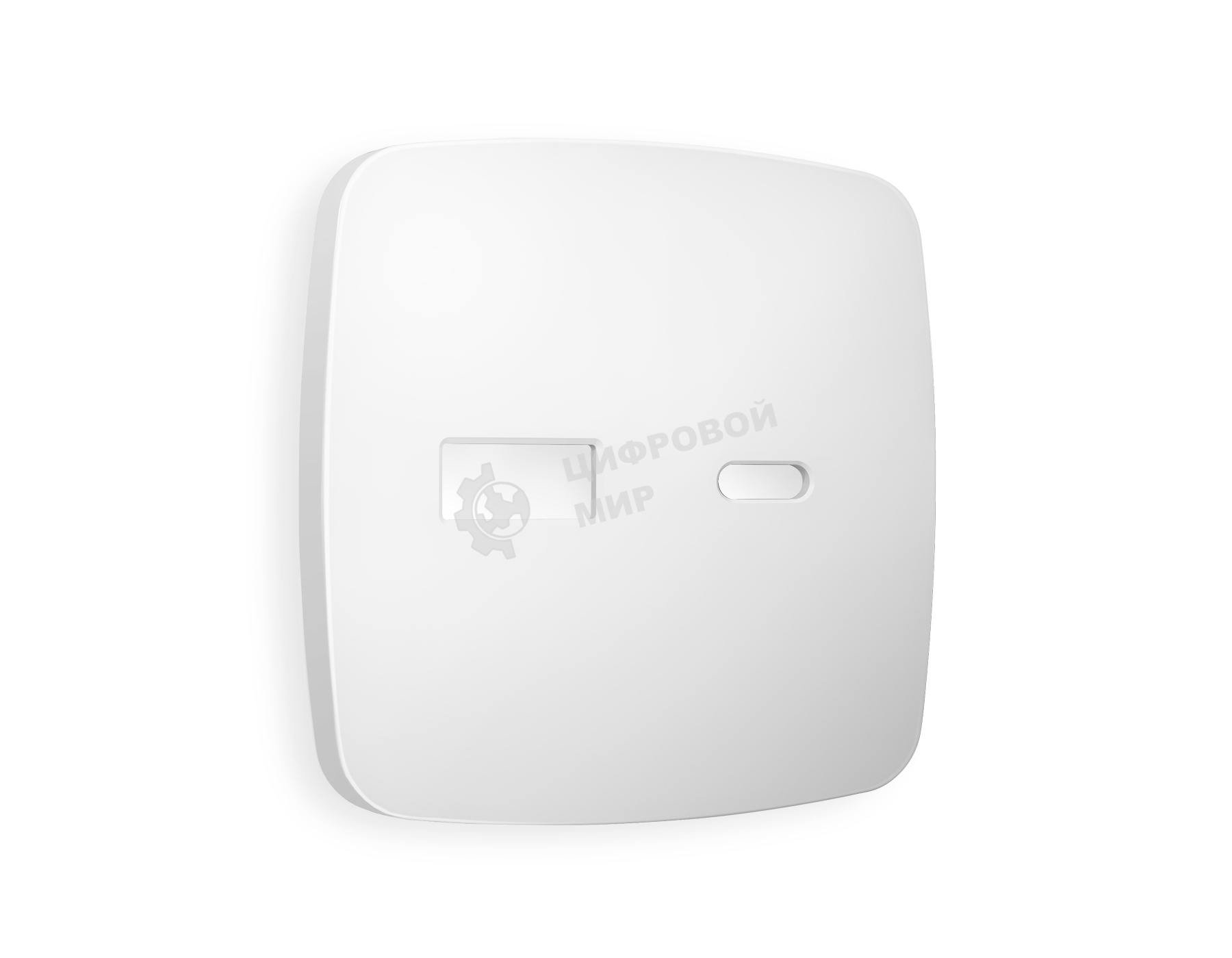 Лицевая панель OMEGA (Белый матовый) для розетки 2USB A+C QUANT OP1310