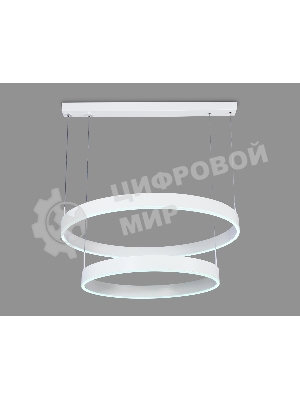 Светильник Ambrella light FA6615/2 WH белый 119W D600/800*750 (ПДУ РАДИО 2.4G)