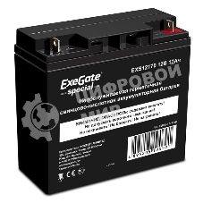 Батарея для ИБП ExeGate ES255177RUS DTM 1217/EXS12170 (12V 17Ah), клеммы под болт М5