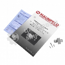 Встраиваемая микроволновая печь Maunfeld MBMO.20.1PGb черный, 20 л, 800 Вт, переключатели - поворотный механизм