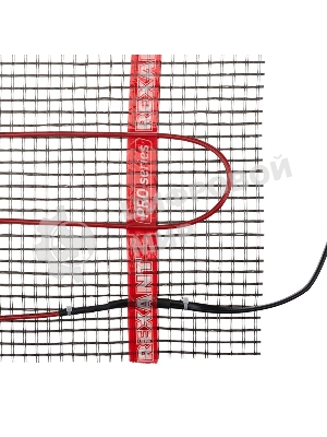 Теплый пол (нагревательный мат) Rexant PRO (RNX -5,0-1100 площадь 5,0 м² (0,5х10,0 м)), 1100 Вт, двухжильный с экраном