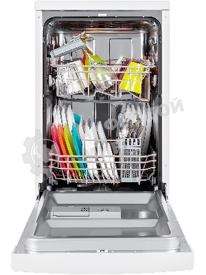 Посудомоечная машина Maunfeld MWF08B, белый, 44.8 см, 9 компл., 49 дБ, класс A++