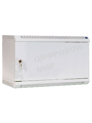 Шкаф телеком. настенный разборный 6U (600х350) дверь металл (ШРН-Э-6.350.1) (1 коробка)