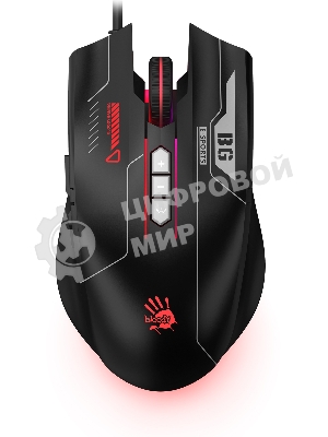 Мышь проводная A4Tech Bloody ES7 черный, 6000 dpi, USB, кнопки - 8