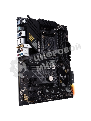 Материнская плата ASUS TUF GAMING B550-PLUS WIFI II, AM4, AMD B550, 4xDDR4, 6xSATA, 2xM.2, 1xPCI-E 3.0 x16, 1xPCI-E 4.0 x16, 3xPCI-E x1, 1xDP, 1xHDMI, 1x 2.5Gb LAN, 2xUSB-A 3.2 Gen 1, 1xUSB-A 3.2 Gen 2, 1xUSB-C 3.2 Gen 2, 3x3.5 мм, 7.1, ATX