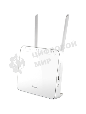 Маршрутизатор DVG-5402G/R1A AC1200 Wi-Fi Router, 1000Base-T WAN, 4x1000Base-T LAN, 2x5dBi external antennas, 2xFXS+USB ports, 3G/LTE support